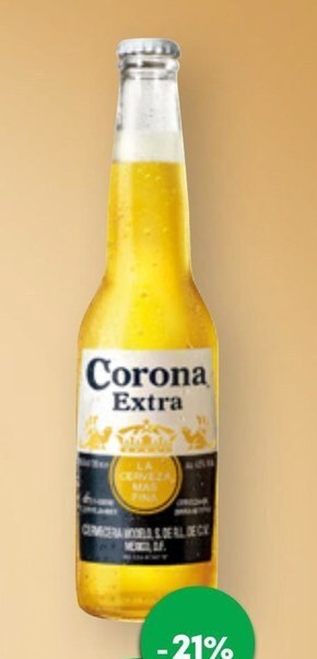 Żabka Corona extra piwo jasne 0,355 l oferta