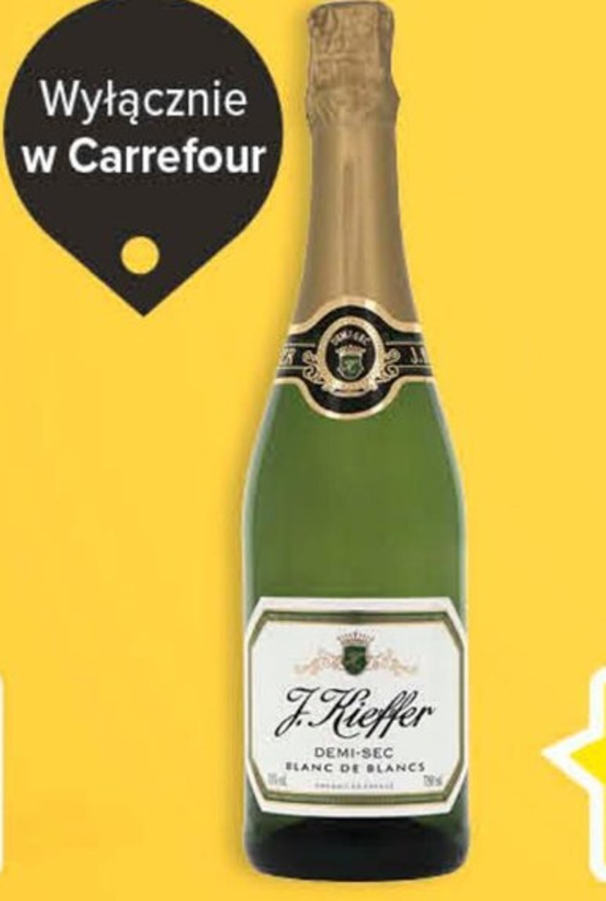 Carrefour Market Wino musujące j.kieffer oferta