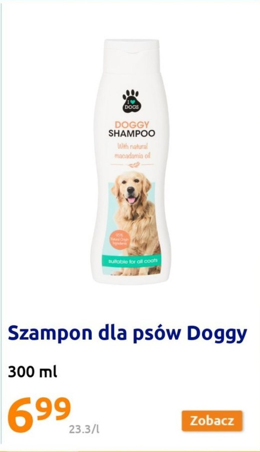 Action Szampon dla psa oferta