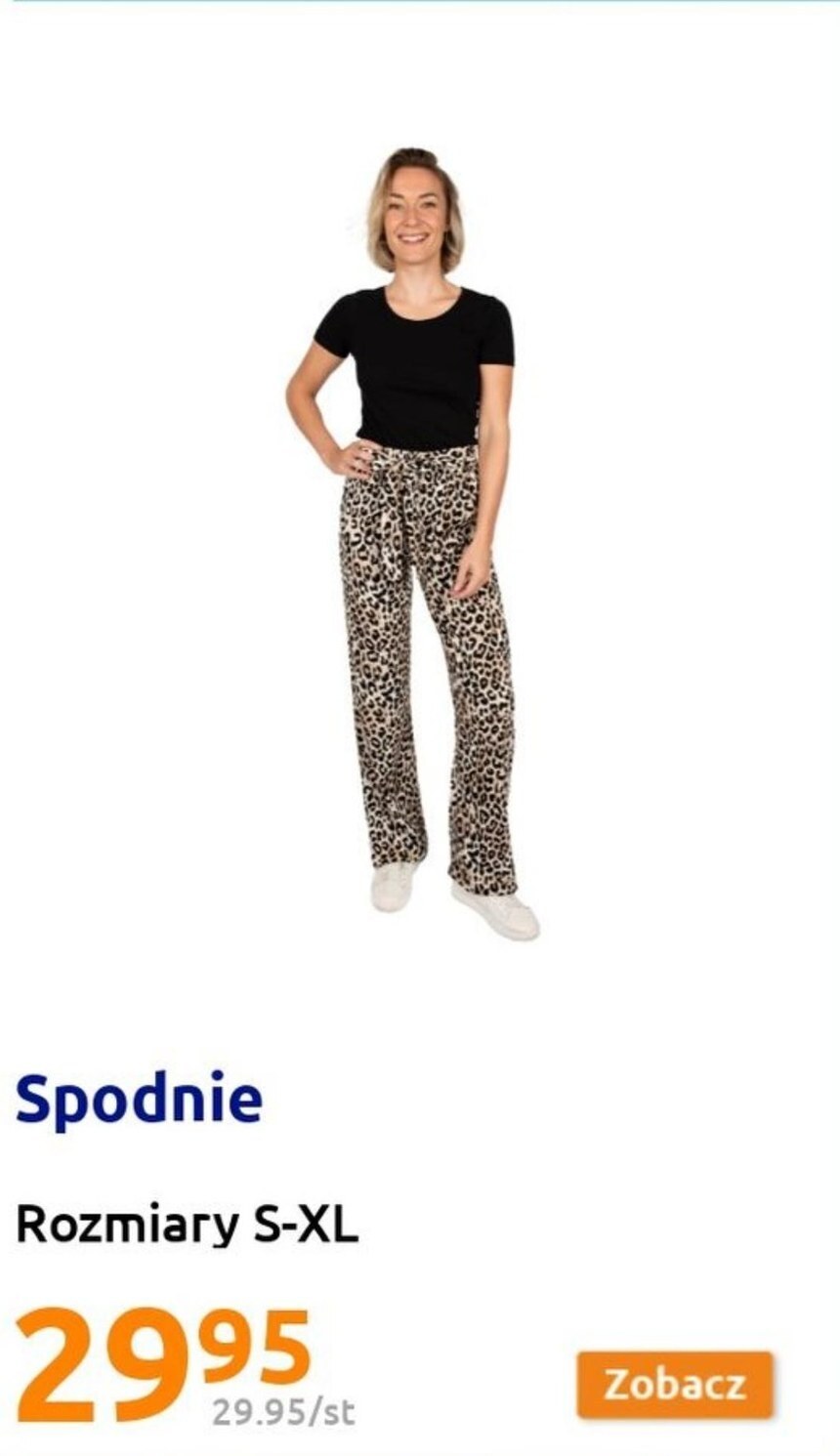 Action Spodnie damskie oferta