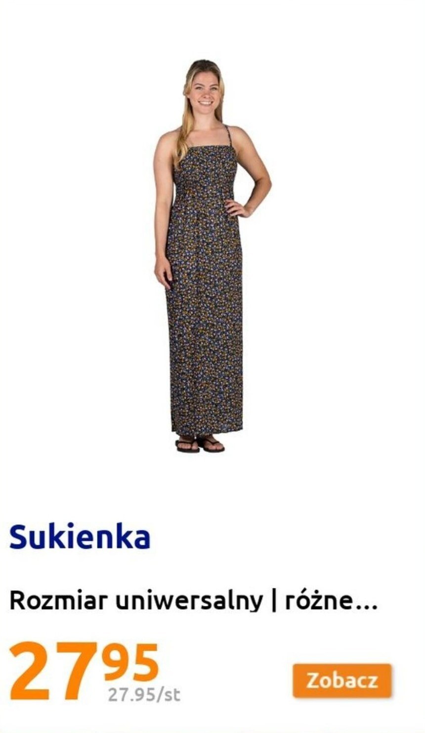 Action Sukienka damska oferta