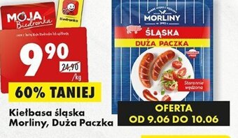 Biedronka Kiełbasa śląska Morliny oferta