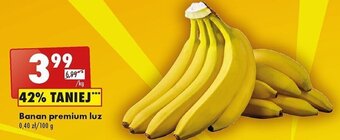 Biedronka Banan premium luz 1 kg oferta