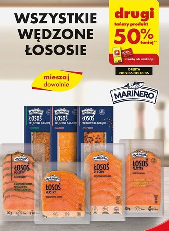 Biedronka WSZYSTKIE WĘDZONE ŁOSOSIE oferta