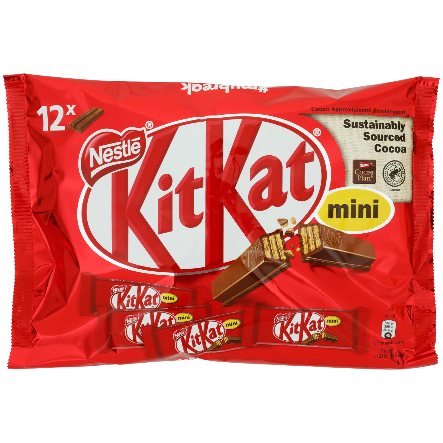 Action Kitkat nestlé mini oferta