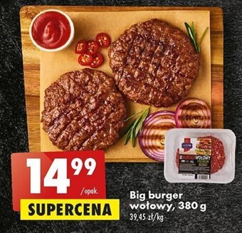 Biedronka Big burger wołowy, 380g oferta