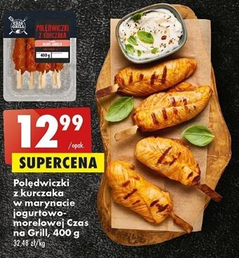 Biedronka Polędwiczki z kurczaka w marynacie jogurtowo-morelowej Czas na Grill, 400 g oferta
