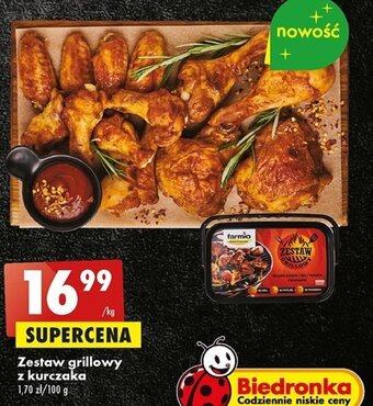 Biedronka Zestaw grillowy z kurczaka oferta