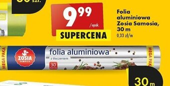 Biedronka Folia aluminiowa Zosia Samosia, 30 m oferta