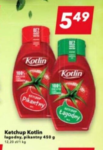 Lewiatan Ketchup Kotlin lagodny, pikantny 450 g oferta