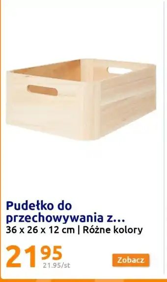 Action Pudełko do przechowywania z... 36 x 26 x 12 cm | Różne kolory oferta