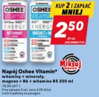 Napój Oshee Vitamin 250 ml