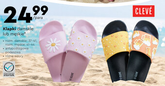 Biedronka Klapki damskie lub męskie oferta