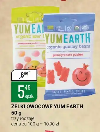 bi1 Żelki owocowe yum earth oferta