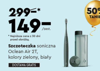 Biedronka Szczoteczka soniczna Oclean Air 2T oferta