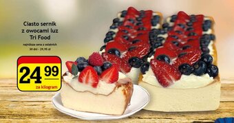 Gram Market Ciasto sernik z owocami luz Tri Food oferta