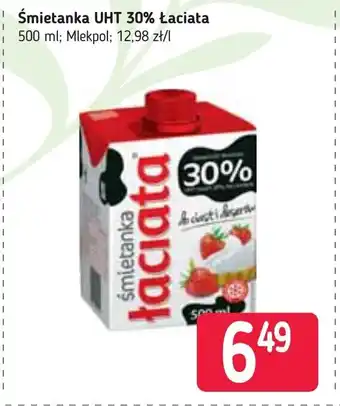 Stokrotka Śmietanka UHT 30% Łaciata 500ml oferta