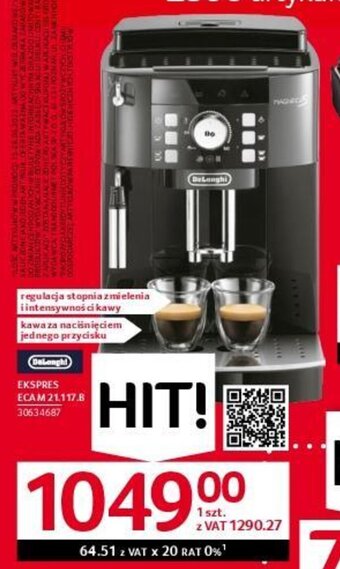 Selgros EKSPRES ECAM 21.117.B oferta