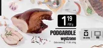 Podgardle wędzone 100g