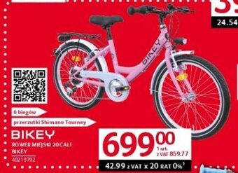 Selgros BIKEY ROWER MIEJSKI 20 CALI BIKEY oferta