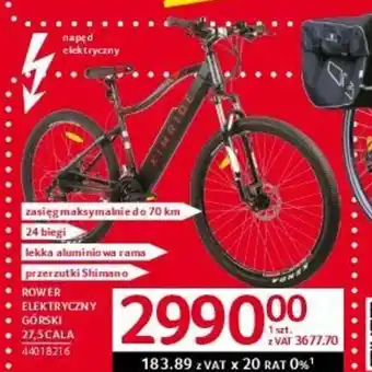 Selgros ROWER ELEKTRYCZNY GÓRSKI oferta