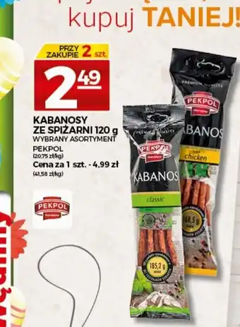 Topaz Kabanos ze spiżarni 120g oferta