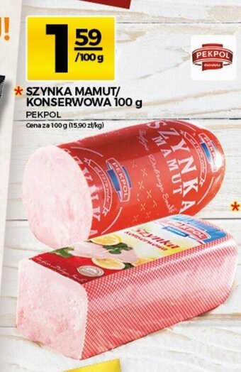 Topaz Szynka mamut lub konserwowa 100g oferta