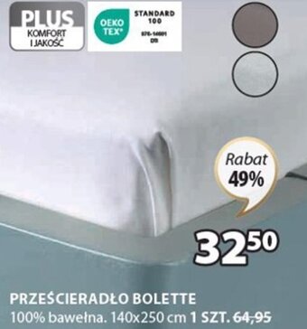 JYSK PRZEŚCIERADŁO BOLETTE oferta