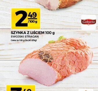 Topaz Szynka z liściem 100g oferta
