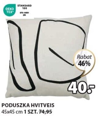 JYSK PODUSZKA HVITVEIS, 1 szt. oferta