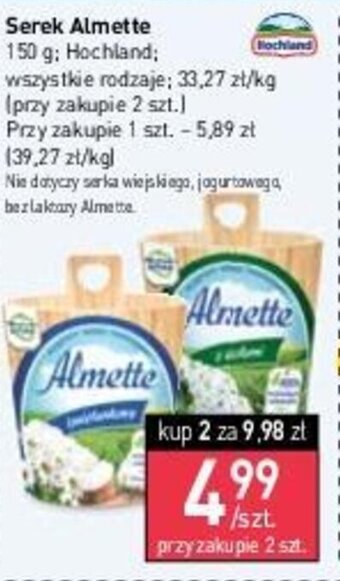 Stokrotka Serek Almette 150 g oferta