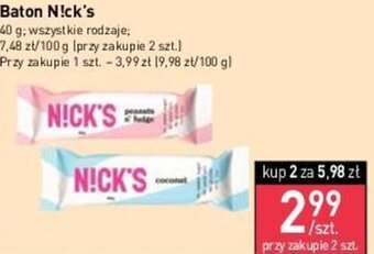 Stokrotka Baton Nick's 40 g oferta