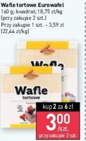 Stokrotka Wafle tortowe Eurowafel 160 g oferta