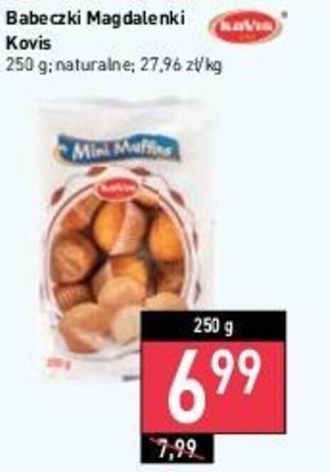 Stokrotka Babeczki Magdalenki Kovis 250 g oferta