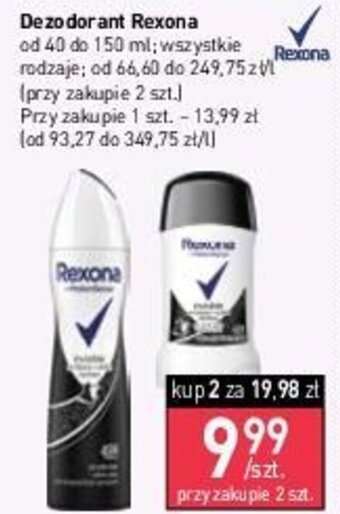 Stokrotka Dezodorant Rexona 40-150 ml oferta