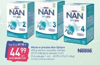 Stokrotka Mleko w proszku Nan Optipro 650 g oferta