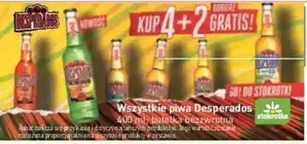 Stokrotka Wszystkie piwa desperados 400 ml oferta