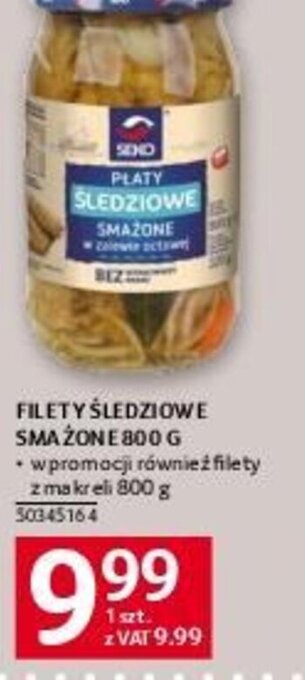 Selgros FILETY ŚLEDZIOWE SMAŻONE 800 G oferta