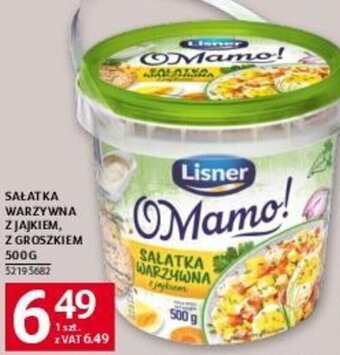 Selgros SAŁATKA WARZYWNA Z JAJKIEM, Z GROSZKIEM 500G oferta