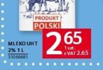 Selgros MLEKO UHT 2% 1 L oferta