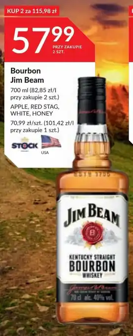 Stokrotka Bourbon Jim Beam 700 ml oferta