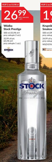 Stokrotka Wódka Stock Prestige 500 ml oferta