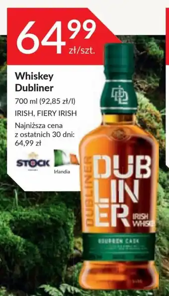 Stokrotka Whiskey Dubliner 700 ml oferta