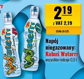 Eurocash Napój niegazowany: Kubuś Waterrr 0,5 l oferta