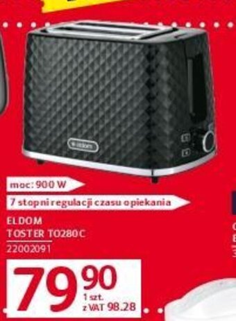 Selgros ELDOM TOSTER TO280C oferta