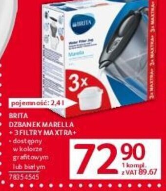 Selgros BRITA DZBANEK MARELLA +3 FILTRY MAXTRA+ oferta