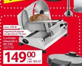 Selgros CLATRONIC KRAJALNICA MA 3585 oferta