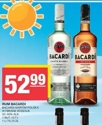 Spar RUM BACARDI 700 ml oferta