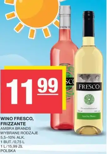 Spar WINO FRESCO, FRIZZANTE 750 oferta