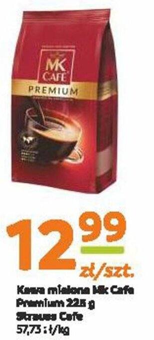 Gama Kawa mielona MK CAFE PREMIUM 225 g oferta